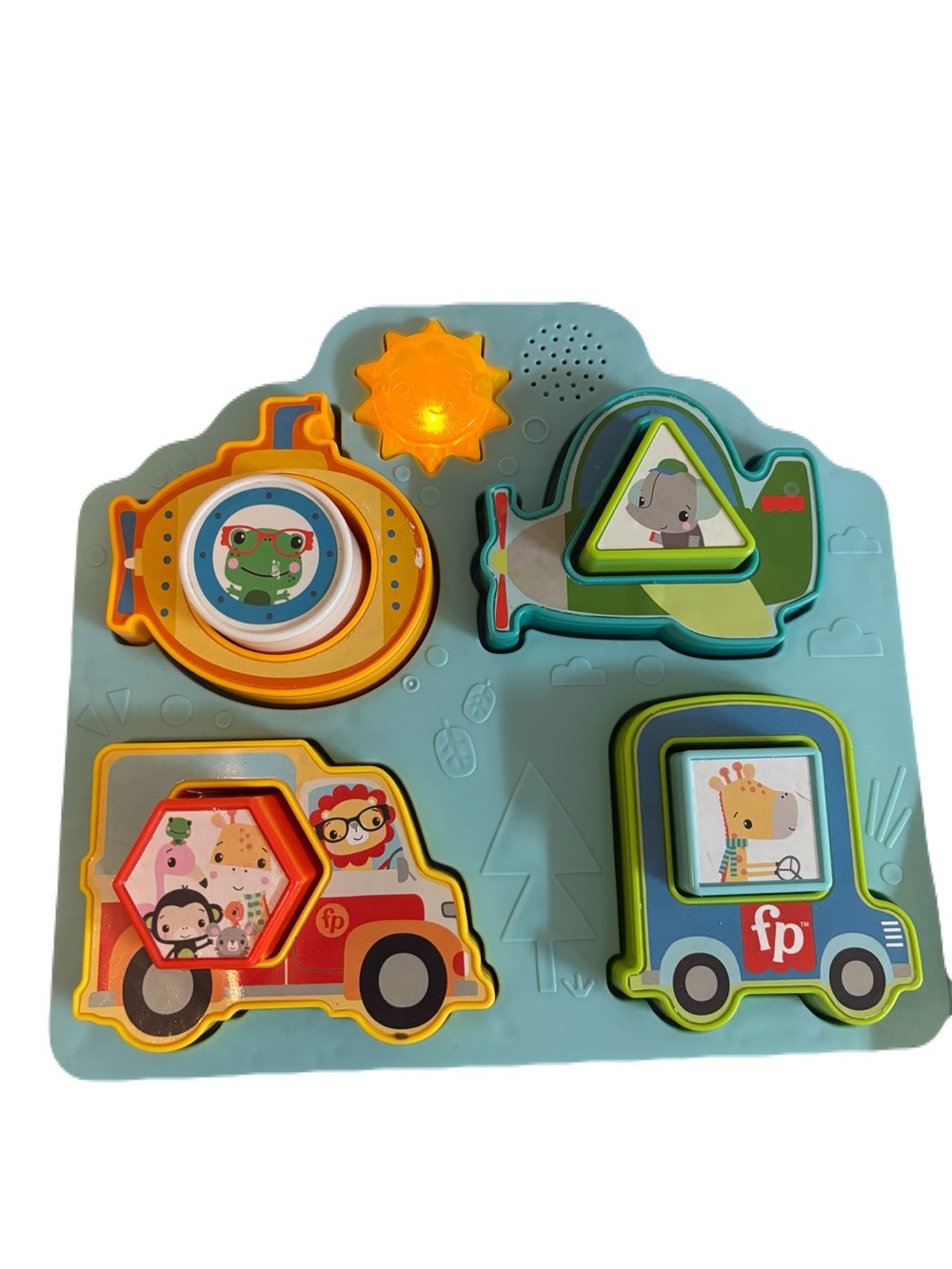Fisher-Price Shapes & Sounds Vehicle Puzzle